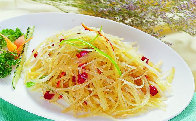 Hot&sour shredded potato